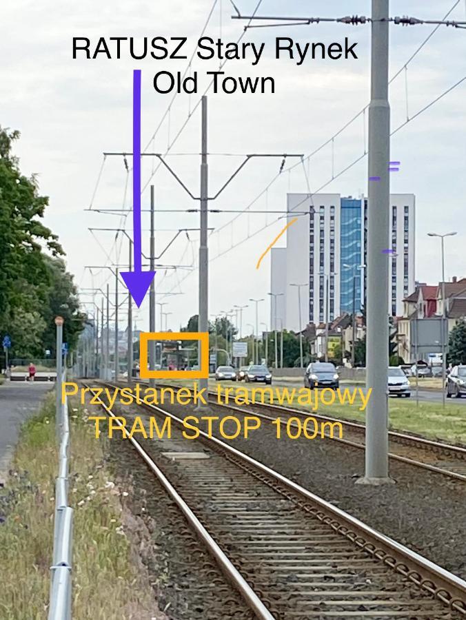 Apartament Goplanska Free Parking Self Check-In 24H Posen Exterior foto